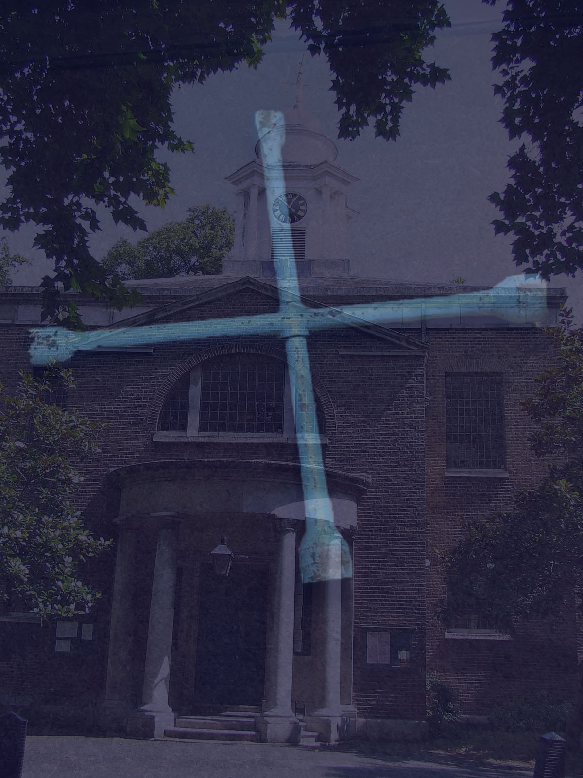 church and tyre iron